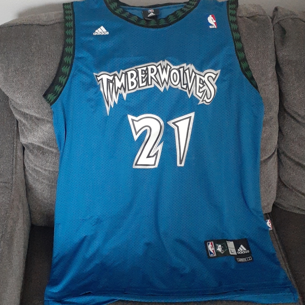Kevin Garnett Timberwolves Throwback